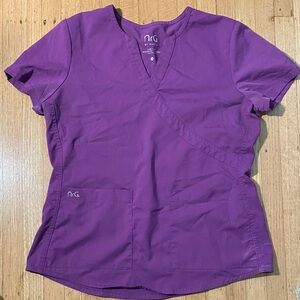 2/$25 NRG Purple Scrub Top